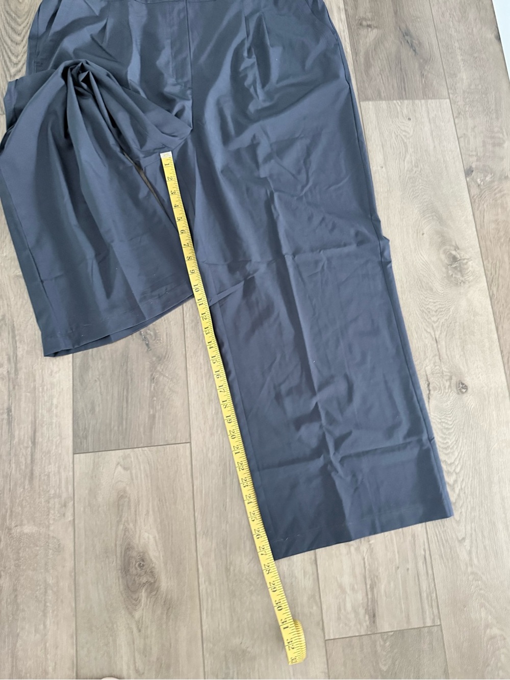 Active Zone Jumpsuit. Navy Size 1x - back has elastic waist - Picture 2 of 15